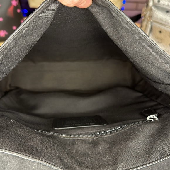 💥COACH - Houston Map Bag In Signature Leather - S0647 - Picture 12 of 14